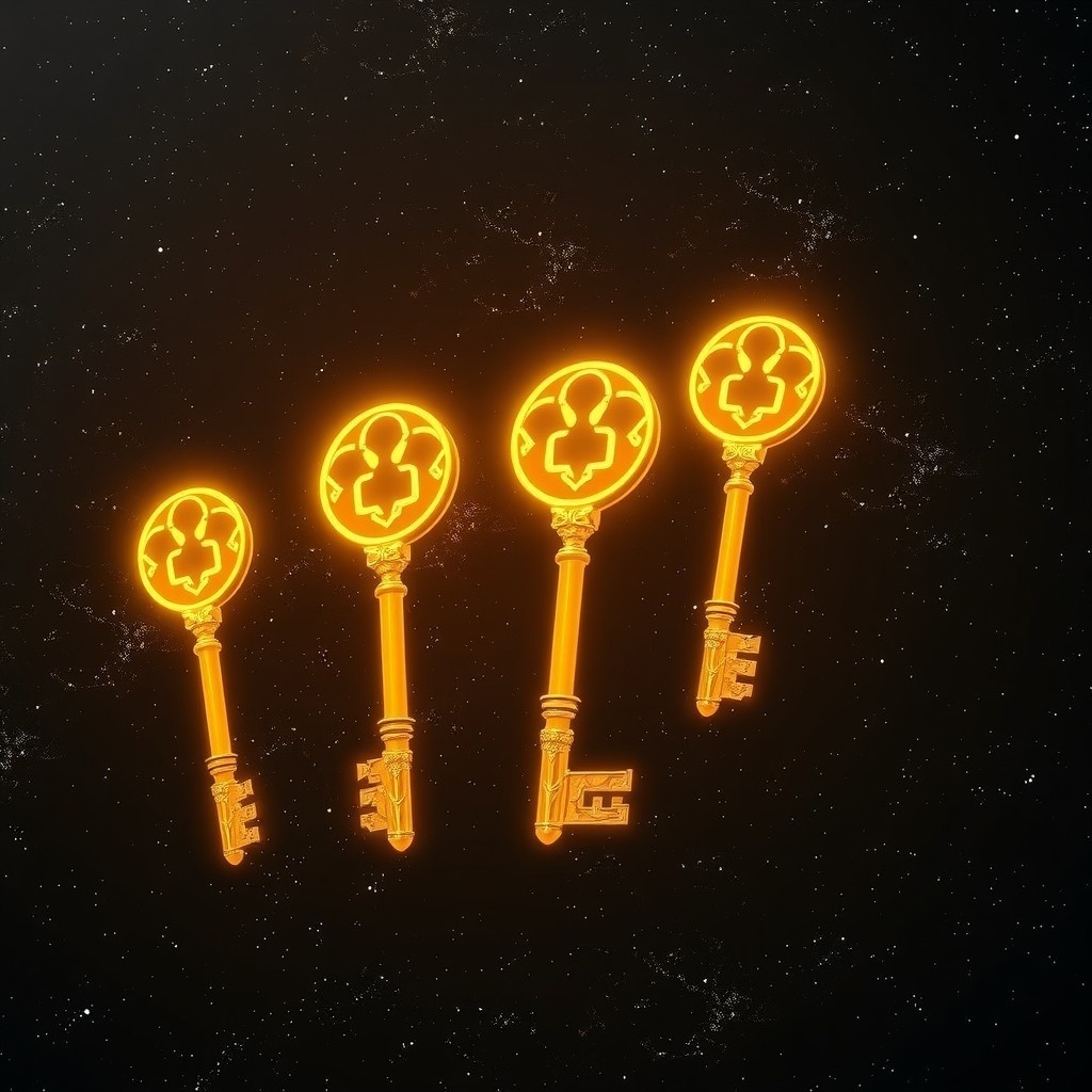 The keys of death and hell.