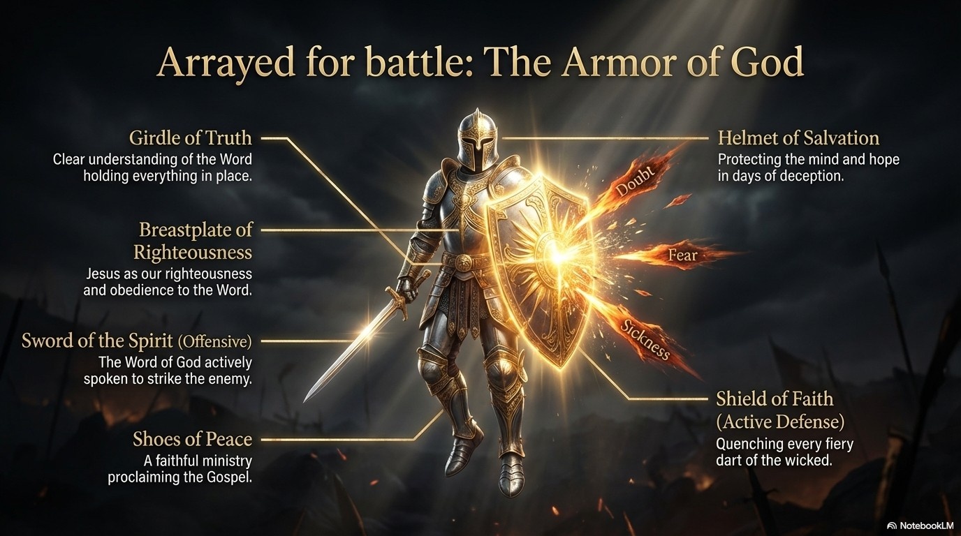 Summary of the Armor of God.
