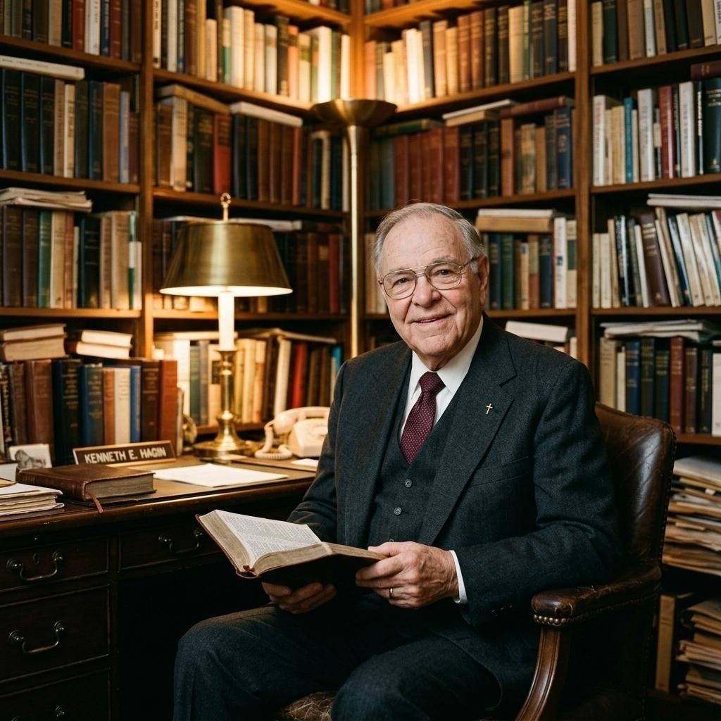 The author in his study.