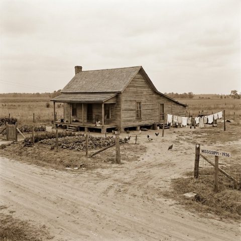 The humble beginnings on a depression-era farm in Mississippi.