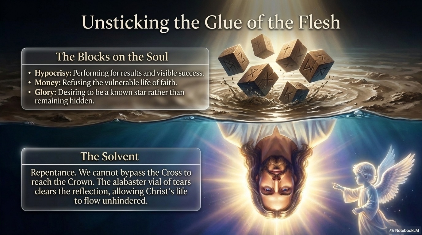 Unsticking the Glue of the Flesh