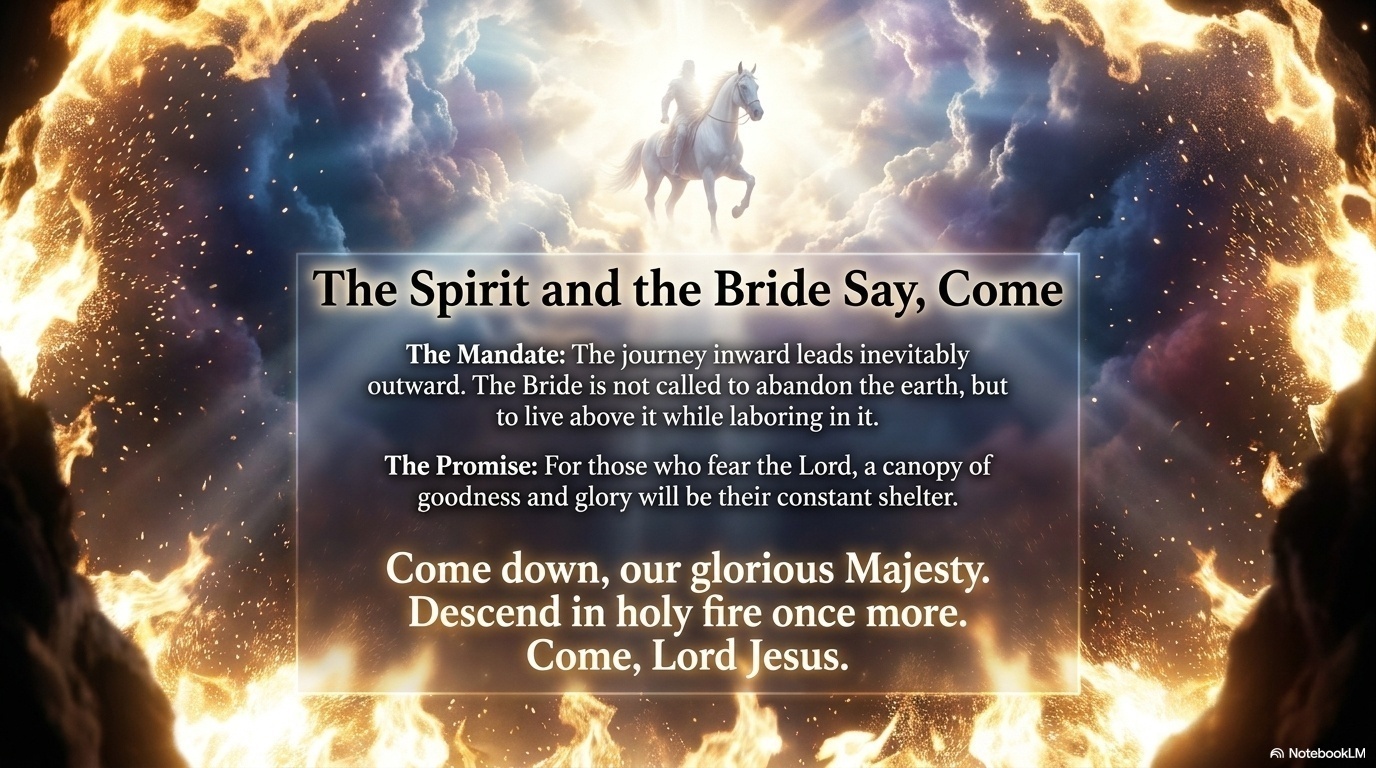 The Spirit and the Bride Say, Come