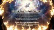 Chapter 12 slide: The Mandate: The journey inward leads inevitably outward. The Bride is not called to abandon the earth, but to live above it while laboring in it. The Promise: For those who fear the Lord, a canopy of goodness and glory will be their constant shelter. Come down, our glorious Majesty. Descend in holy fire once more. Come, Lord Jesus.