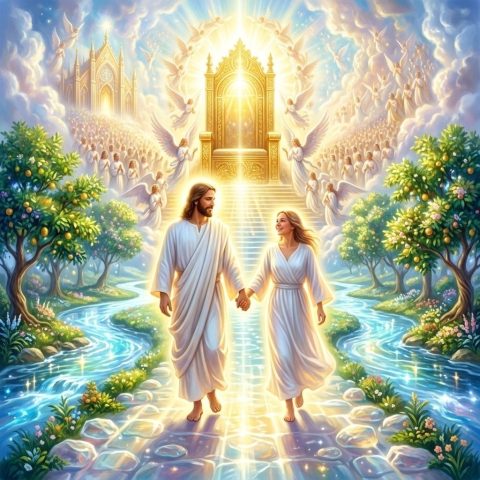 The culmination of the journey in deep spiritual union with Christ, walking as a priestly bride.