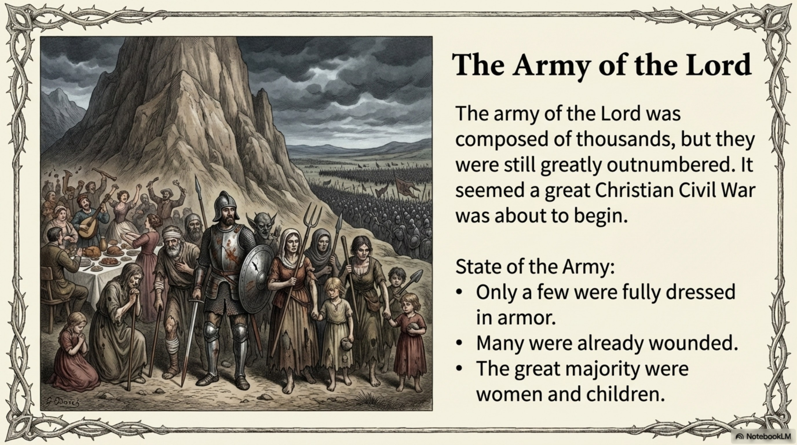 Image extracted from The Vision of the Great Conflict