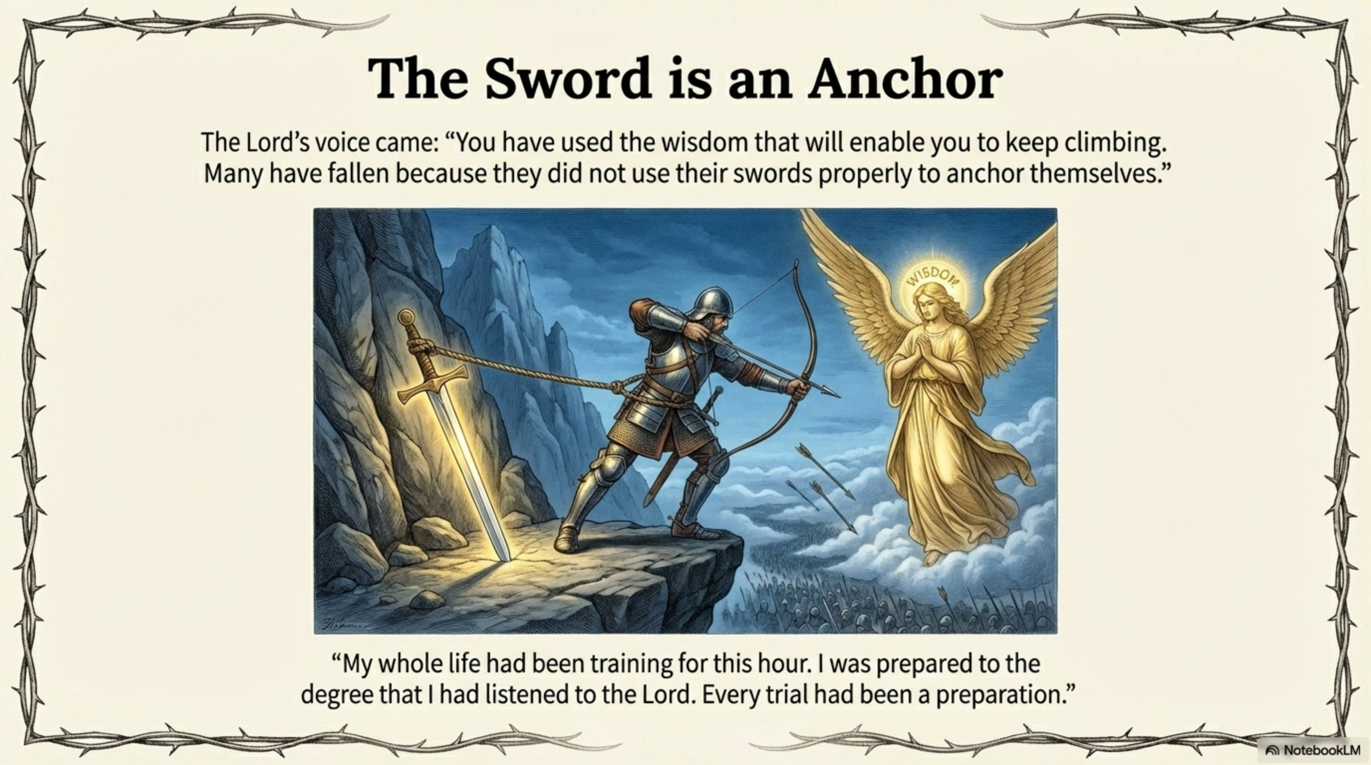 Image extracted from The Vision of the Great Conflict