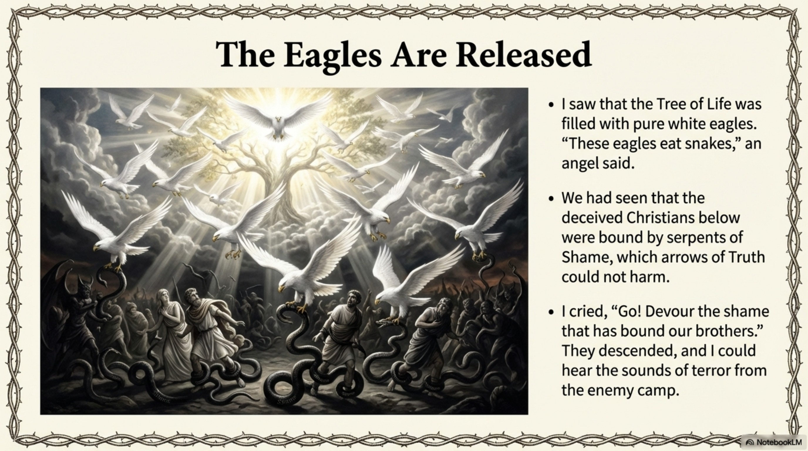 Image extracted from The Vision of the Great Conflict