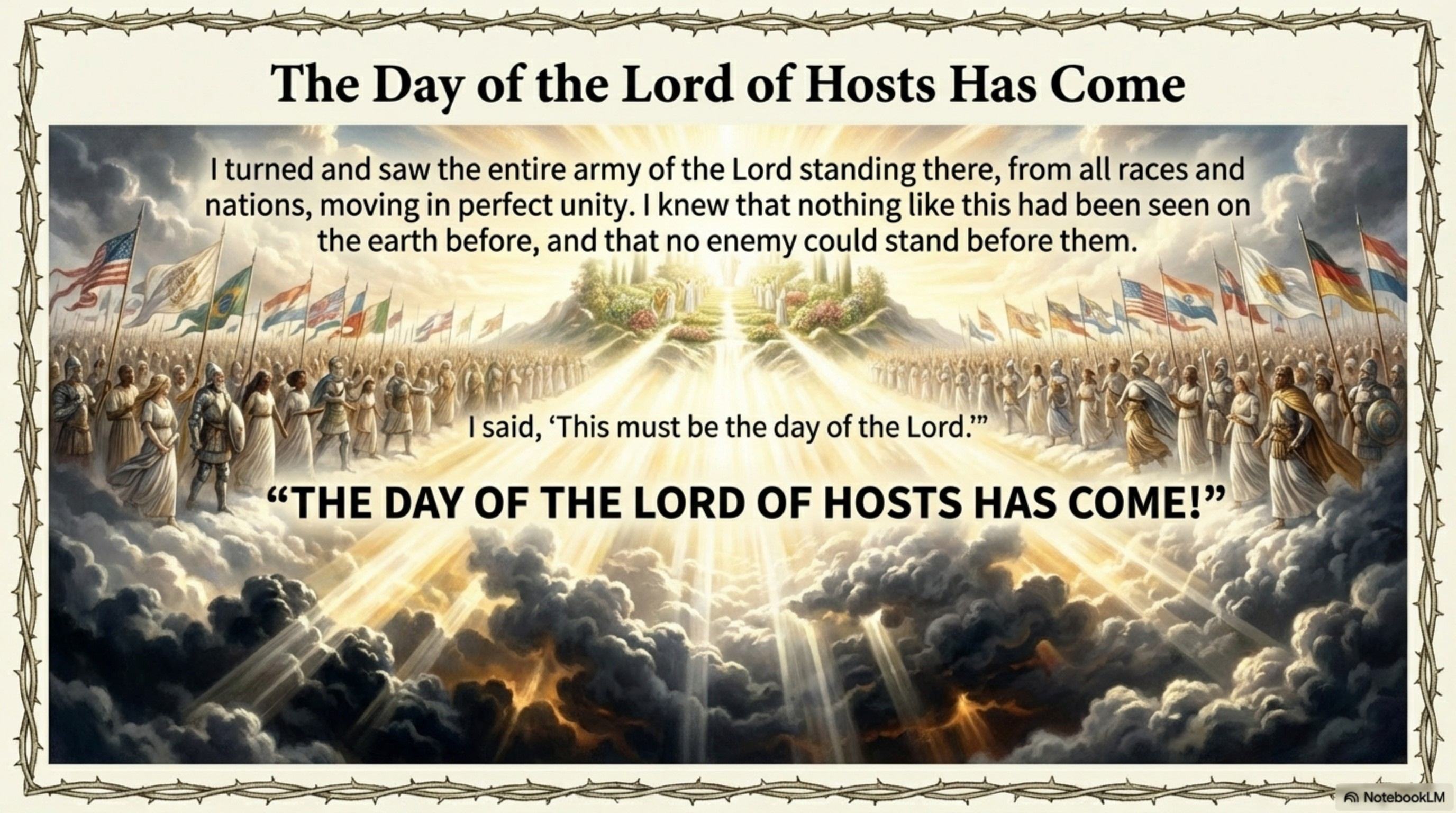 Image extracted from The Vision of the Great Conflict