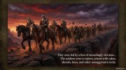 Scene 5 from Chapter 1: Iron City. This illustration depicts key spiritual events described in the text.