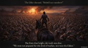 Scene 9 from Chapter 1: Iron City. This illustration depicts key spiritual events described in the text.