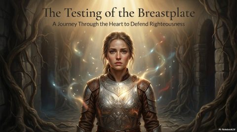 Scene 1 from Chapter 5: The Breastplate of Righteousness Part 1. This illustration depicts key spiritual events described in the text.