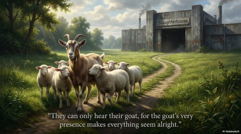 Scene 13 from Chapter 5: The Breastplate of Righteousness Part 1. This illustration depicts key spiritual events described in the text.