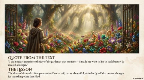 Scene 2 from Chapter 6: The Breastplate of Righteousness Part 2. This illustration depicts key spiritual events described in the text.