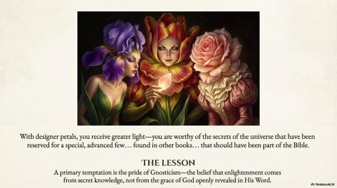 Scene 6 from Chapter 6: The Breastplate of Righteousness Part 2. This illustration depicts key spiritual events described in the text.