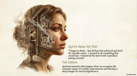 Scene 9 from Chapter 6: The Breastplate of Righteousness Part 2. This illustration depicts key spiritual events described in the text.
