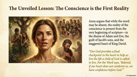 Scene 14 from Chapter 9: The Helmet of Salvation. This illustration depicts key spiritual events described in the text.