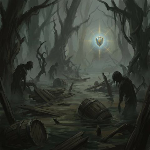 One of the official cover artworks for 'The Warrior King' by Anna Rountree.